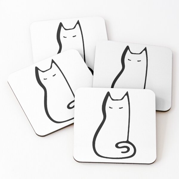 Artikelvorschau, Einfache Katzengrafik entworfen und verkauft von Arianna Khalil.