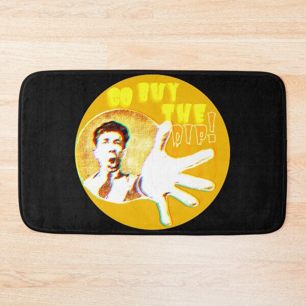 Item preview, Buy the Dip | Crypto Hodler | Vintage | Yellow | Pop Aesthetics designed and sold by spinolator.