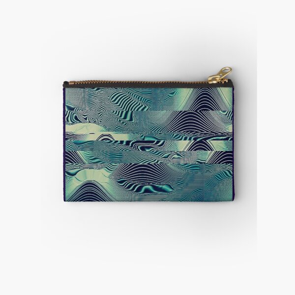 Item preview, Waveforms: green,electric Op Art. VividScene  designed and sold by VividScene.