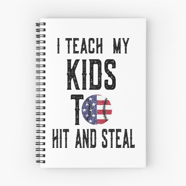 Item preview, i teach kids to hit and steal, I am the Coach designed and sold by MotivatedMode.