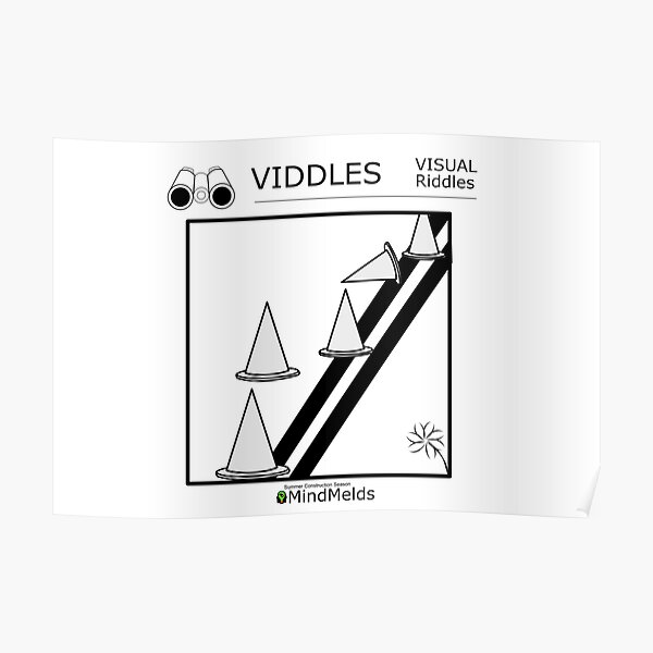 The Viddles Series - Construction Poster