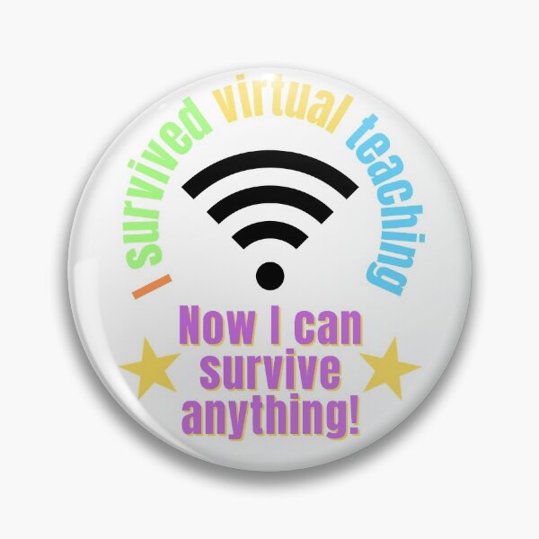 Item preview, I Survived Virtual Teaching I Can Survive Anything designed and sold by WhimsicaliTee.