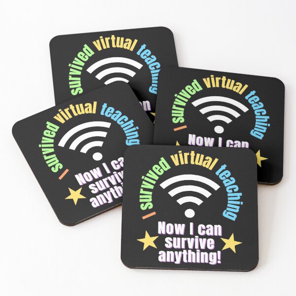 Item preview, I Survived Virtual Teaching I Can Survive Anything designed and sold by WhimsicaliTee.