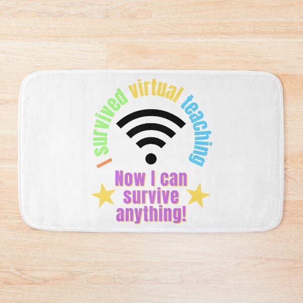 Item preview, I Survived Virtual Teaching I Can Survive Anything designed and sold by WhimsicaliTee.
