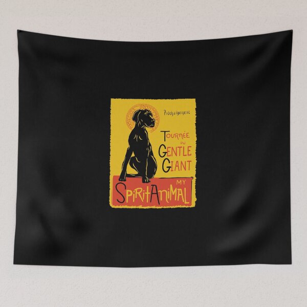 Item preview, Gentle Giant Great Dane Cute Dog Chat Noir Mashup Art Design | Perfect Gift designed and sold by sharajudi.