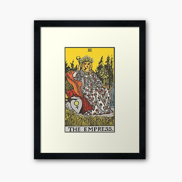 Item preview, The Empress - Rider Waite Smith tarot designed and sold by natekelly.
