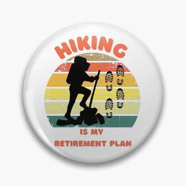 Item preview, Hiking Is My Retirement Plan designed and sold by Eman4design.