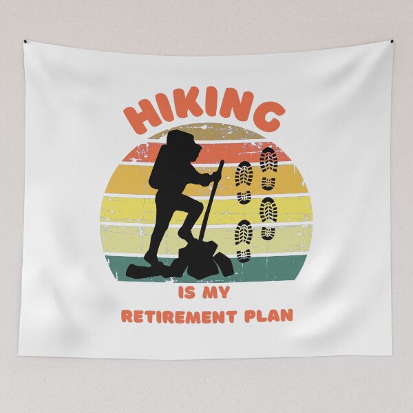 Item preview, Hiking Is My Retirement Plan designed and sold by Eman4design.