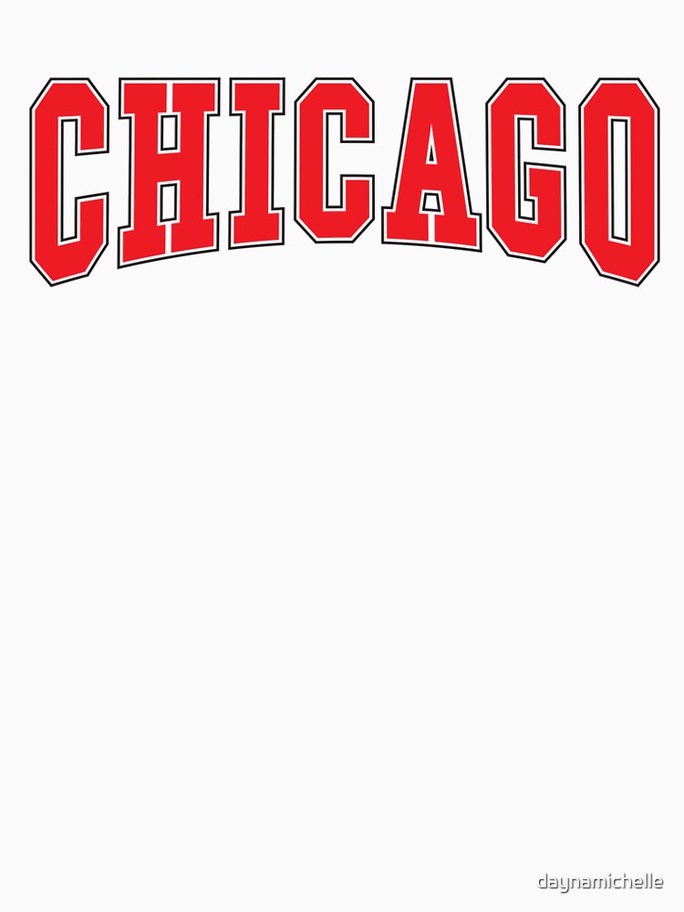 Chicago - Black Sticker for Sale by daynamichelle