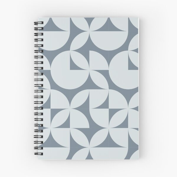 Item preview, Abstract Pastel Blue Circles Modern Mid Century Geometric Pattern Scandinavian Rustic Interior designed and sold by BONBcreative.