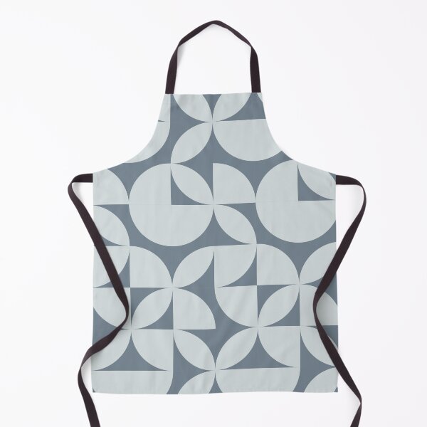 Item preview, Abstract Pastel Blue Circles Modern Mid Century Geometric Pattern Scandinavian Rustic Interior designed and sold by BONBcreative.