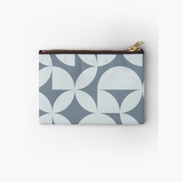 Item preview, Abstract Pastel Blue Circles Modern Mid Century Geometric Pattern Scandinavian Rustic Interior designed and sold by BONBcreative.
