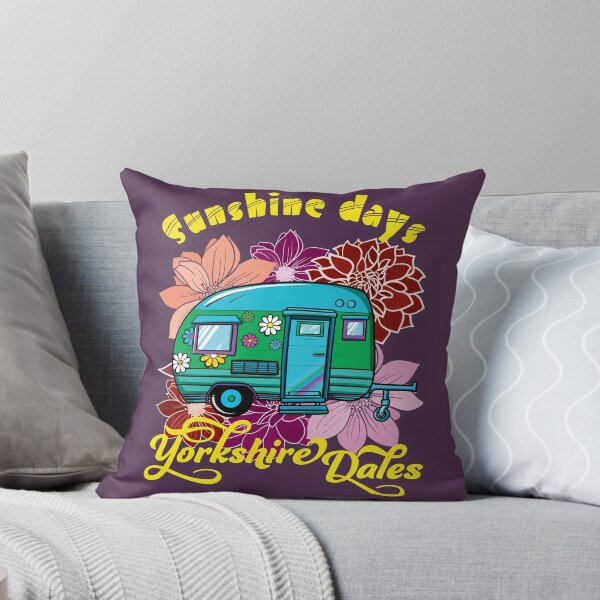 Item preview, Días de sol Yorkshire Dales caravana camping vacaciones de verano designed and sold by StencilMyst ..