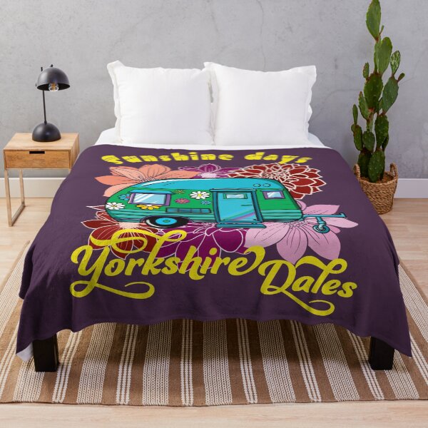Item preview, Días de sol Yorkshire Dales caravana camping vacaciones de verano designed and sold by StencilMyst ..