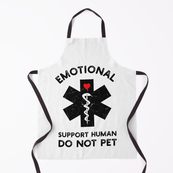 Item preview, Emotional Support Human | kindness | Vintage Retro | Cool White designed and sold by SkyStract.