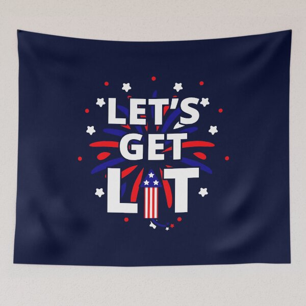 Item preview, Let's Get Lit II - 4th Of July Edition designed and sold by Lemon Pepper.