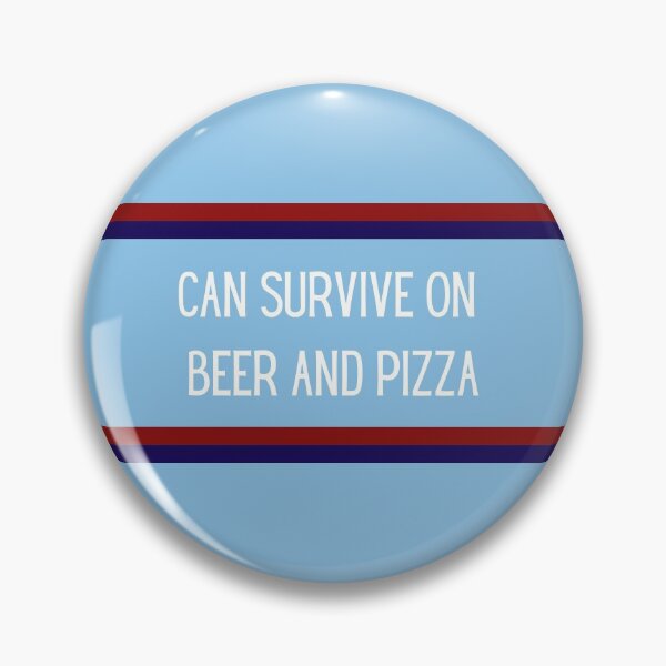 Item preview, Can Survive On Beer And Pizza designed and sold by YourTeeMan.