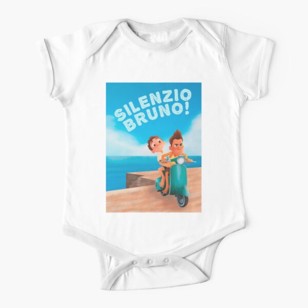 Silenzio Bruno! - Luca Movie Short Sleeve Baby One-Piece