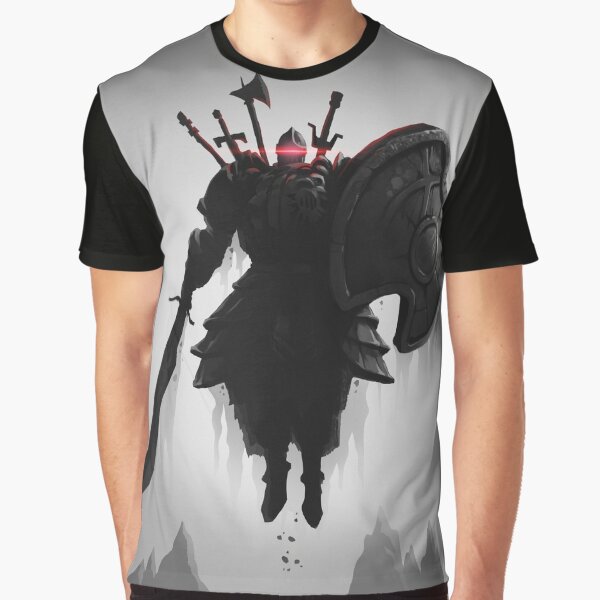 Vista previa del artículo con la obra « quien acecha en Drangleic. El perseguidor», diseñado y vendido por crowsmack.