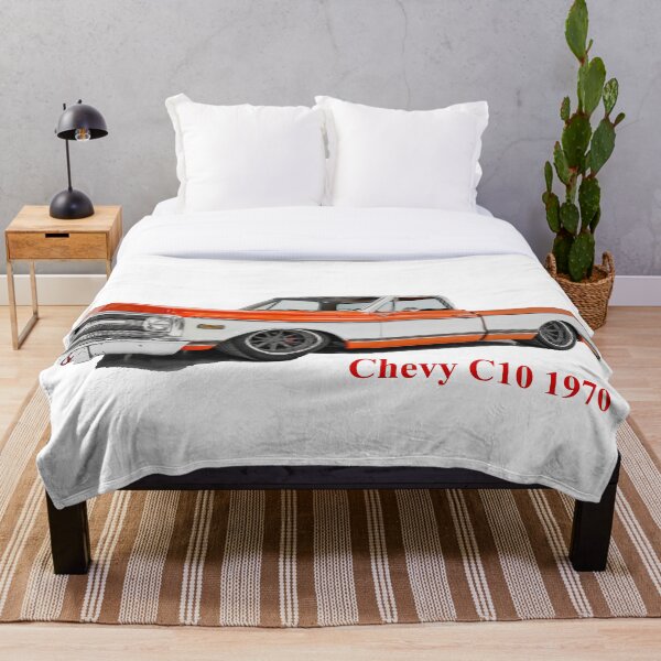 Chevy C10 1970 Throw Blanket