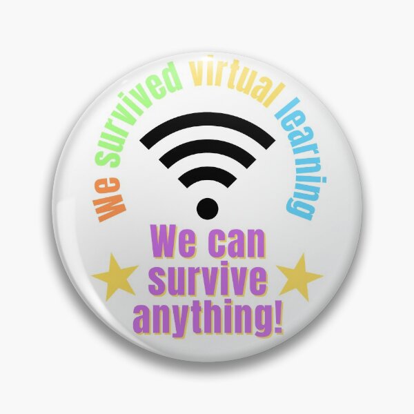 Item preview, We Survived Virtual Learning, Back To School designed and sold by WhimsicaliTee.