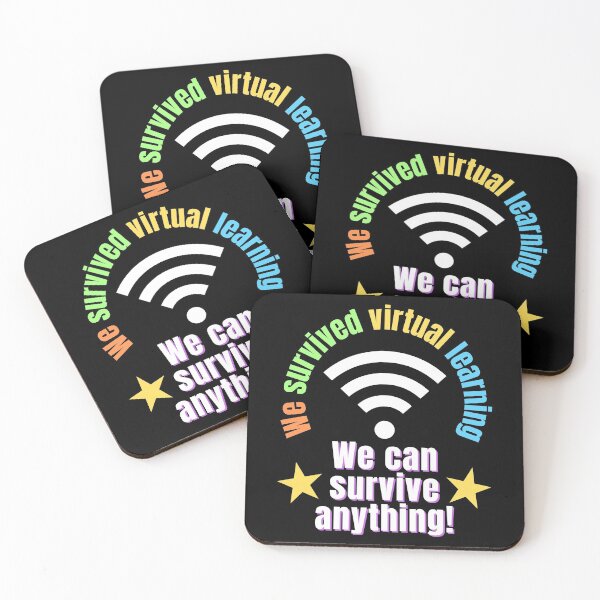 Item preview, We Survived Virtual Learning, Back To School designed and sold by WhimsicaliTee.