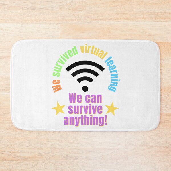 Item preview, We Survived Virtual Learning, Back To School designed and sold by WhimsicaliTee.