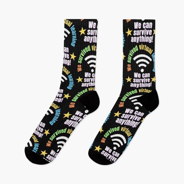 Item preview, We Survived Virtual Learning, Back To School designed and sold by WhimsicaliTee.