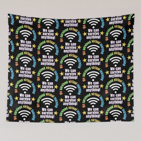 Item preview, We Survived Virtual Learning, Back To School designed and sold by WhimsicaliTee.