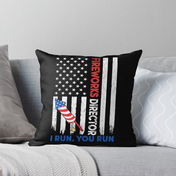 Artikelvorschau, Fireworks Director Us American Flag Funny 4th Of July entworfen und verkauft von zpruby.