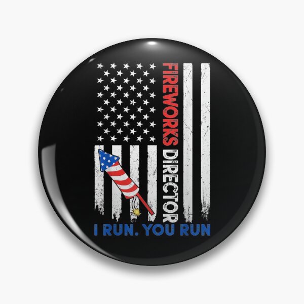 Artikelvorschau, Fireworks Director Us American Flag Funny 4th Of July entworfen und verkauft von zpruby.