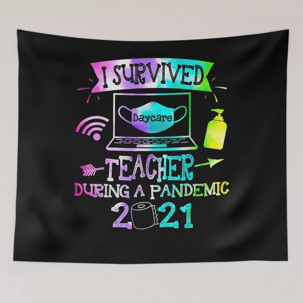 Item preview, I Survived Daycare Teacher During A Pandemic 2021 designed and sold by zpruby.
