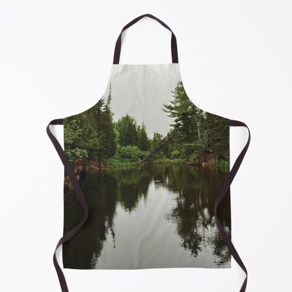 Item preview, North Woods River in a Rain Shower designed and sold by HeuringGallery.