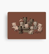 We Aim to Misbehave Canvas Print