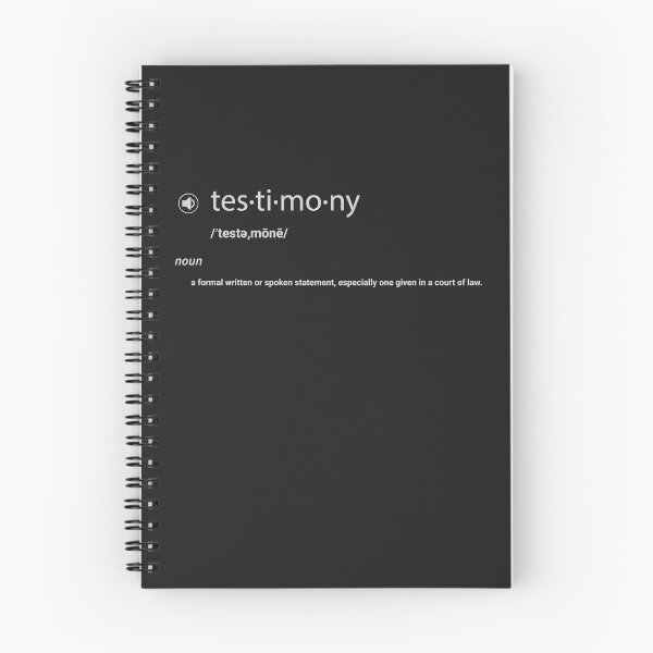 Item preview, Testimony designed and sold by CreatorZones.