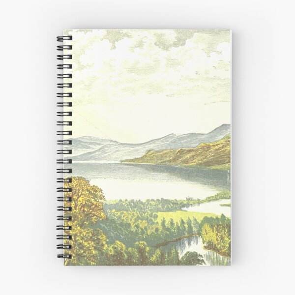 Item preview, Vintage Illustration of Loch Tay, Scotland designed and sold by yourscotland.