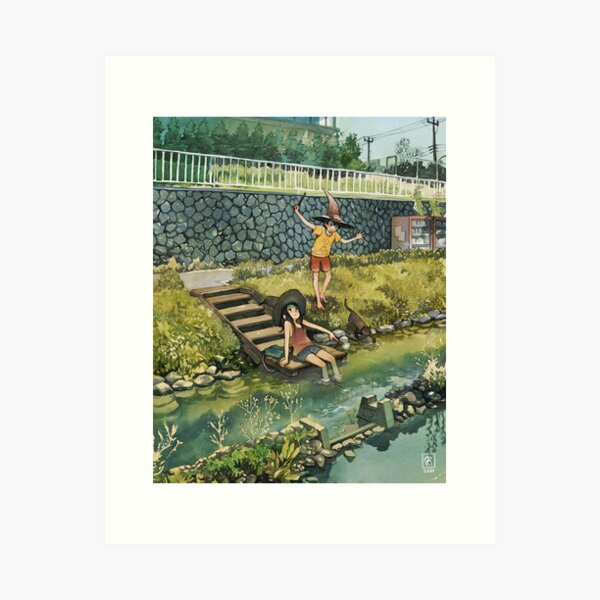 Canal Art Print