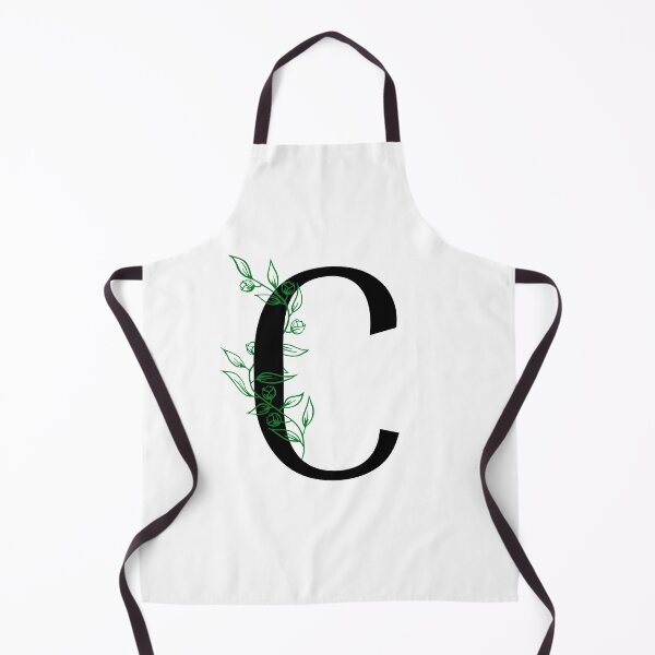 Item preview, C Initial Vine Flower Monogram Decal designed and sold by TrashPandaCreative.