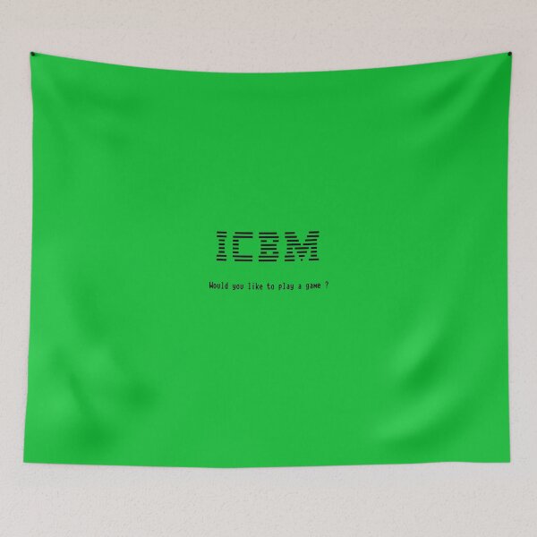 Item preview, ICBM - Would you like to play a game ? designed and sold by TomChiverton.