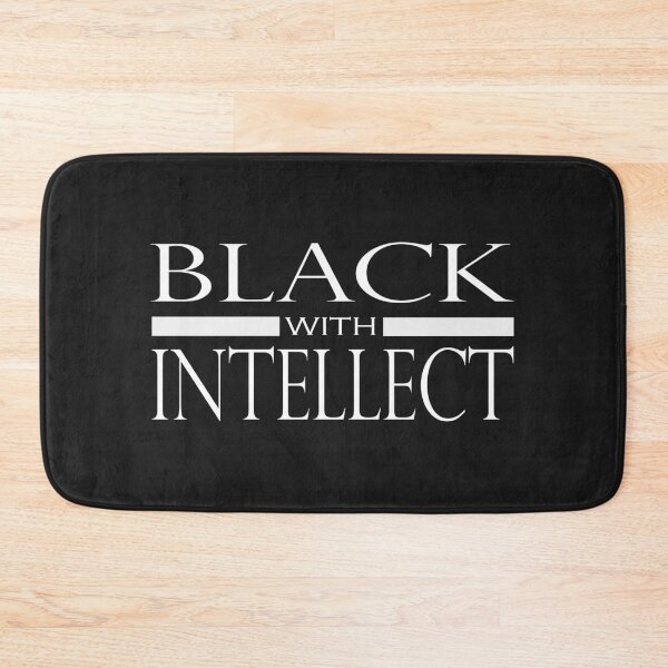 Item preview, BLACK WITH INTELLECT designed and sold by Konxious.