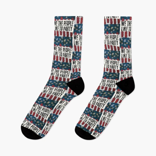 Item preview, We The People Like To Party 4th Of July Independence Day  designed and sold by Vibing-Right.