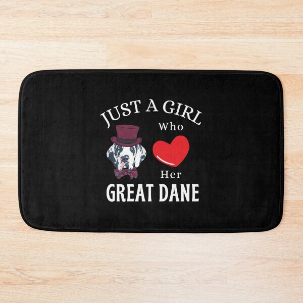 Item preview, Just a Girl Who Loves Her Great Dane Dog Lover | Perfect Gift designed and sold by sharajudi.