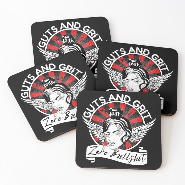 Item preview, Guts Grit with Zero Bullshit Dolly Parton-Funny Quotes  designed and sold by Mary Maple.