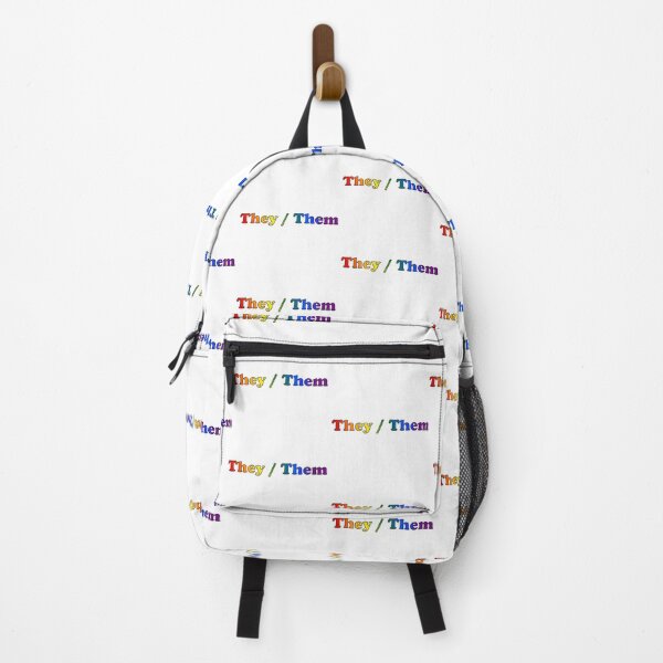 Item preview, They / Them Rainbow designed and sold by CaptinAubs.