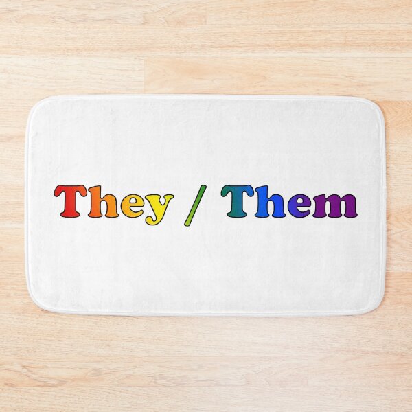 Item preview, They / Them Rainbow designed and sold by CaptinAubs.