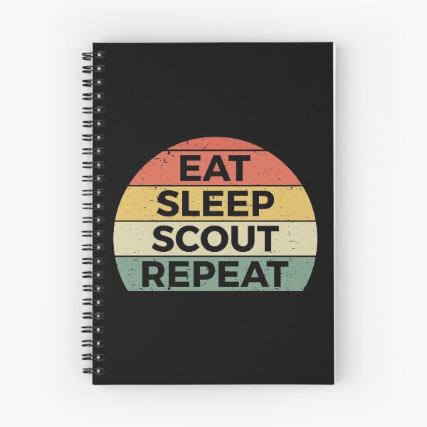 Item preview, Eat Sleep Scout Repetir I designed and sold by Lemon Pepper.