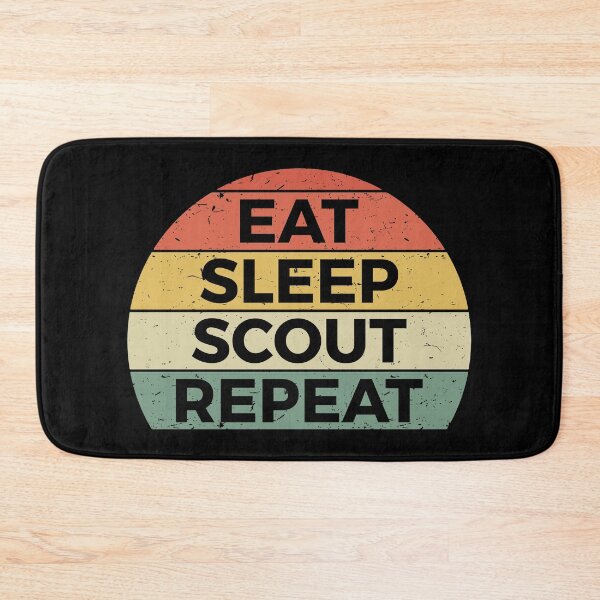 Item preview, Eat Sleep Scout Repeat I designed and sold by Lemon Pepper.