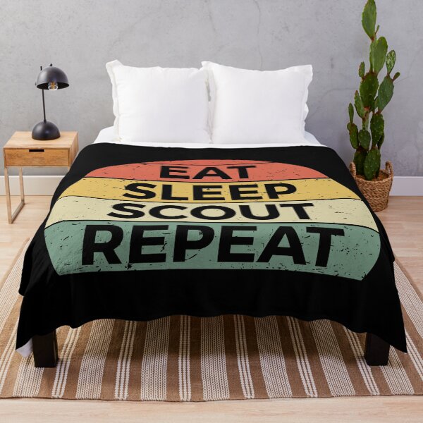 Item preview, Eat Sleep Scout Repeat I designed and sold by Lemon Pepper.