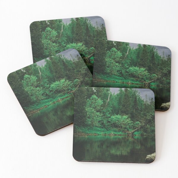 Item preview, Eerie Northwoods River designed and sold by HeuringGallery.