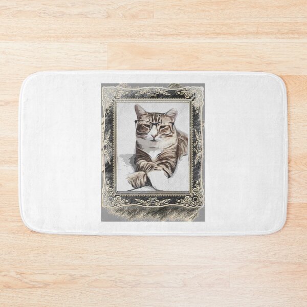Item preview, Hipster Cat designed and sold by mobly.